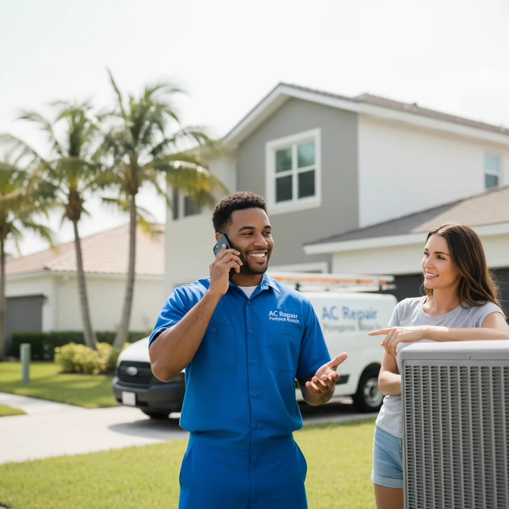 AC Repair Pompano Beach customer support in Flushing